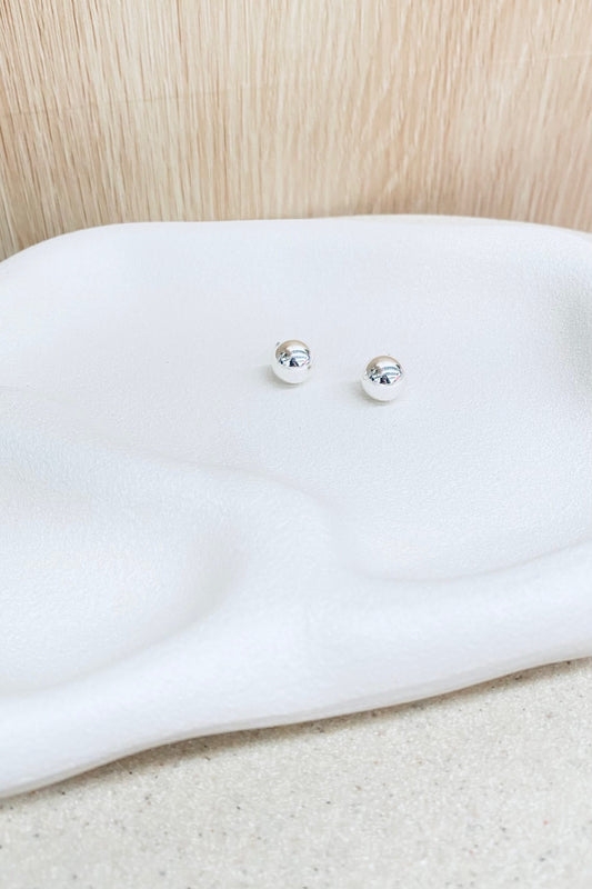 3D Ball Stud- Silver