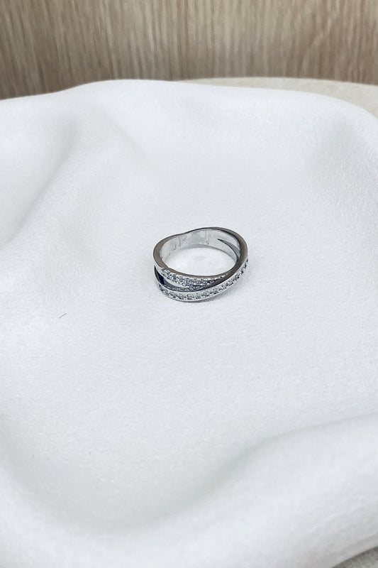 Double Wrap Ring- Silver