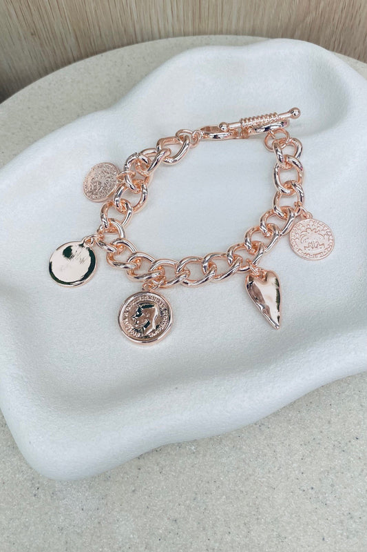 Charm Bracelet - Rose Gold