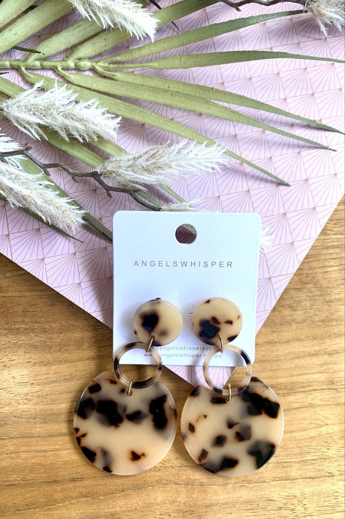 Taupe Animal Earring (BAXTER & ONLINE ONLY)