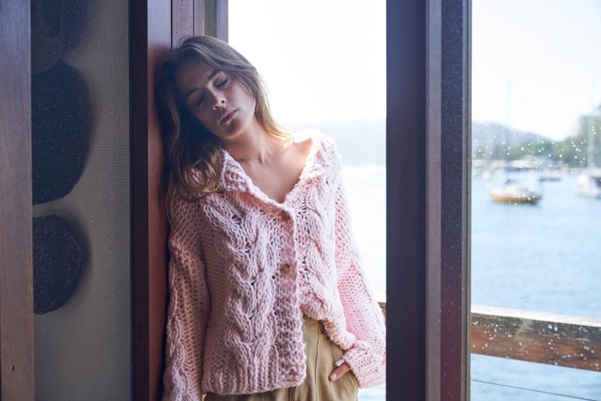 Claude Knit - Baby Pink