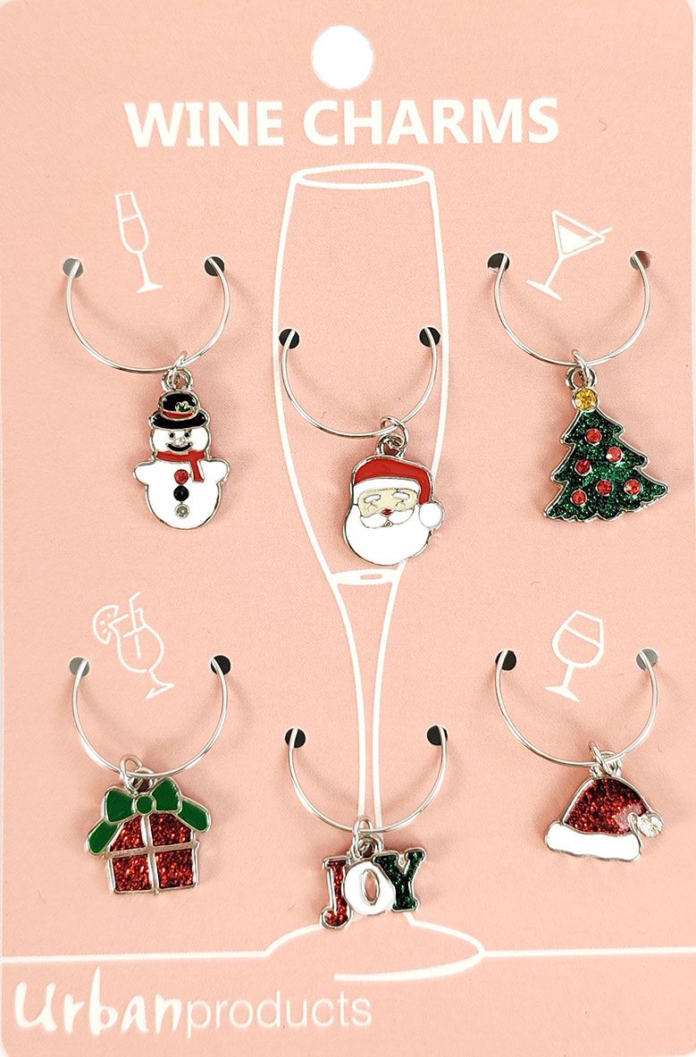 Wine Charms - Christmas