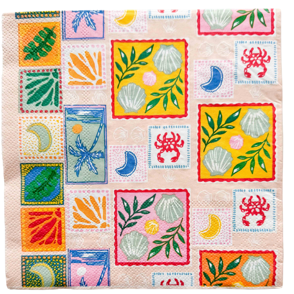 Kitchen Napkin- Lobster/Shell