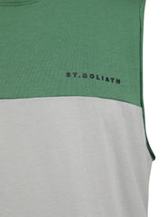 St Goliath Colour Block Tank  - Forest Green (TODDLER)
