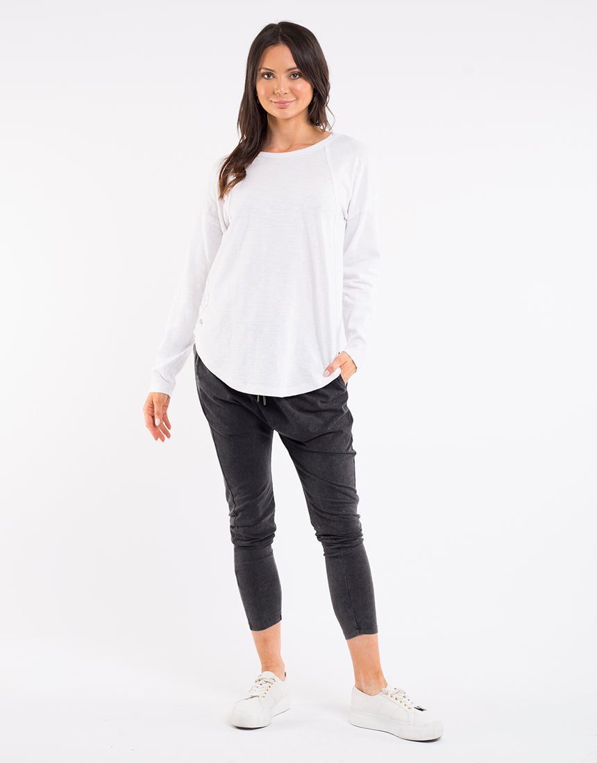 Mackenzie L/S Top - White