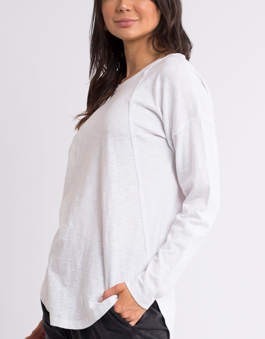 Mackenzie L/S Top - White