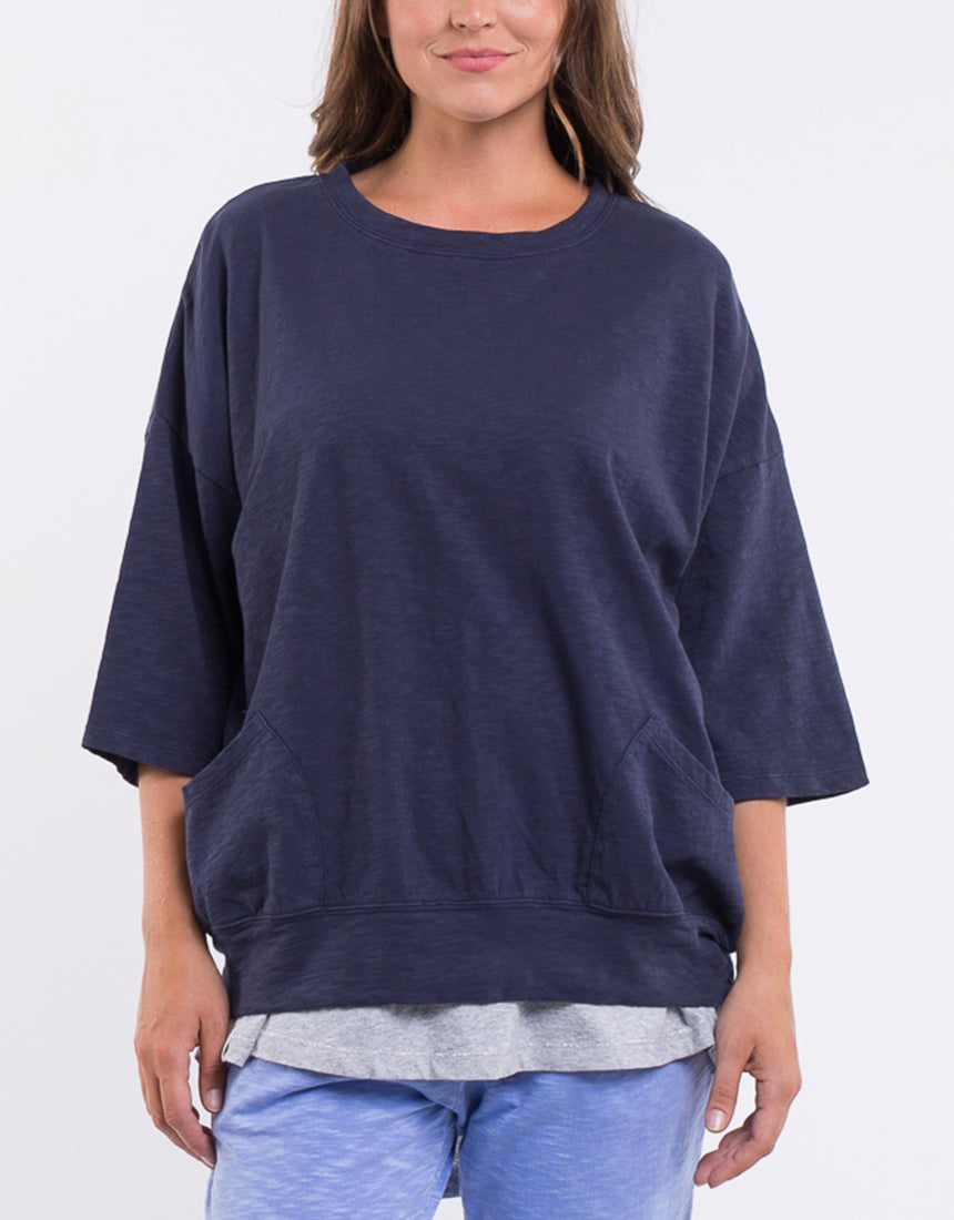 Mazie Sweat - Navy