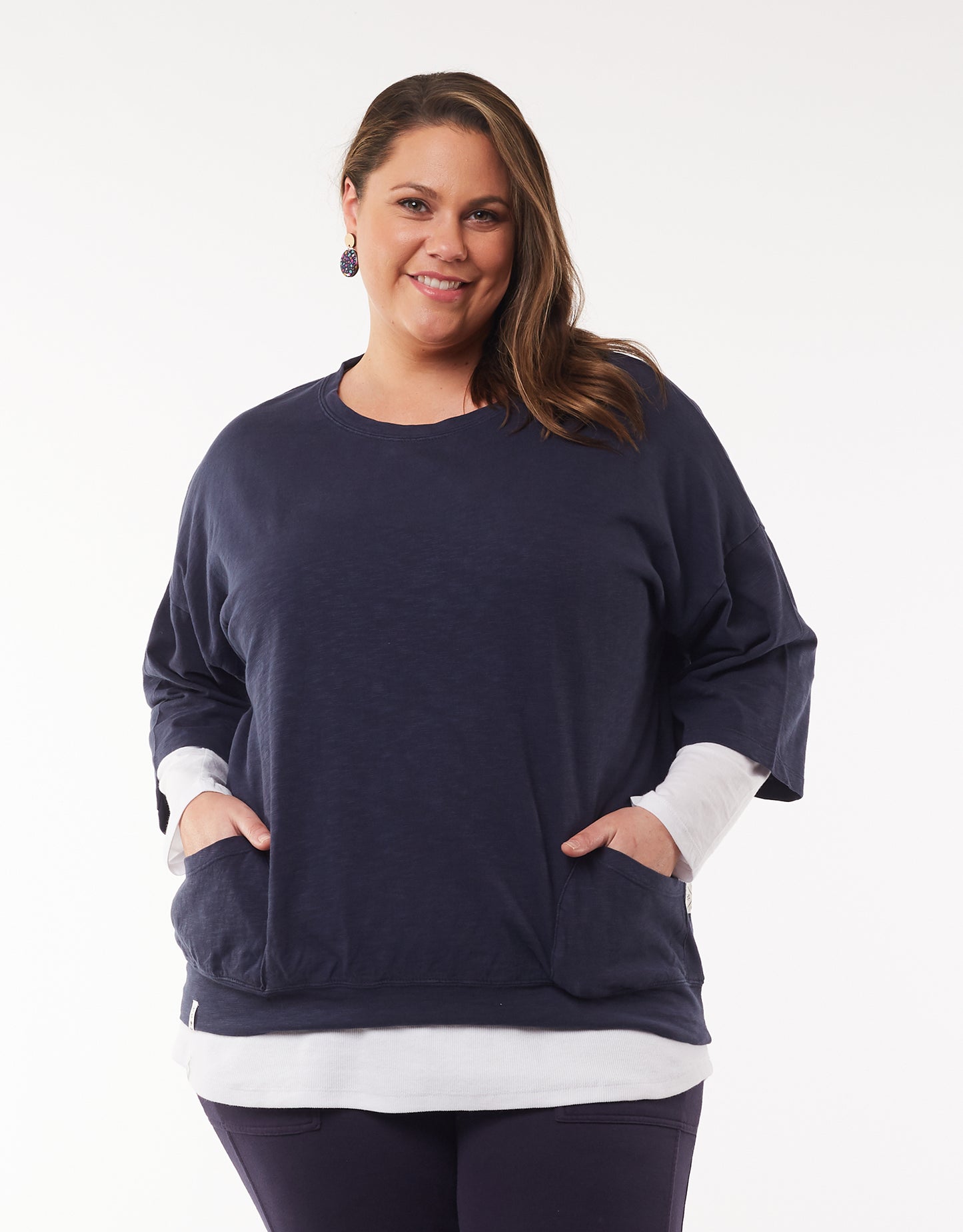 Mazie Sweat - Navy