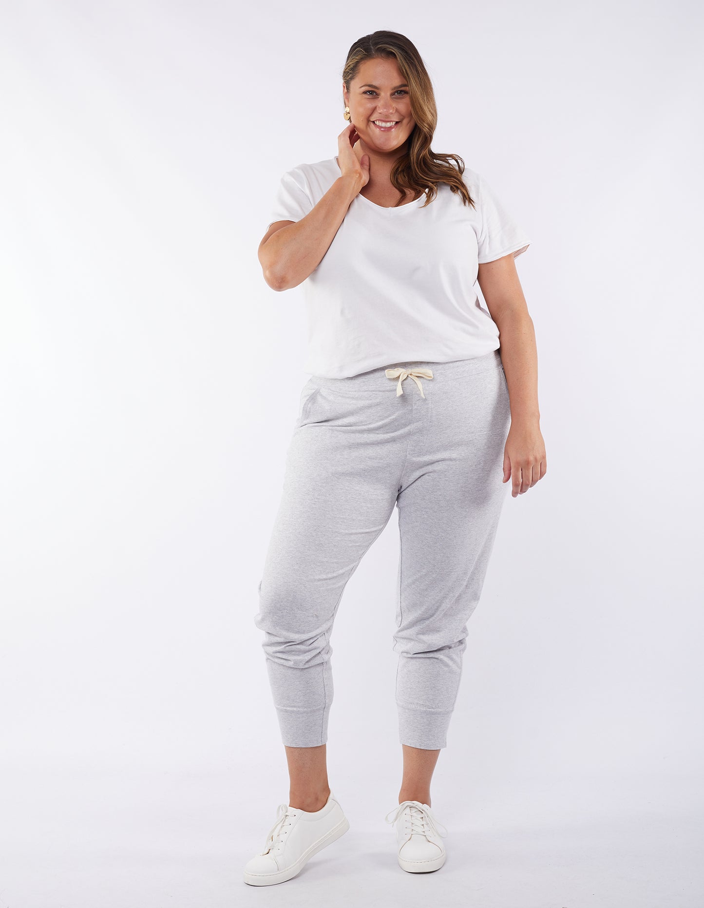 Wash Out Pant - Grey Marle