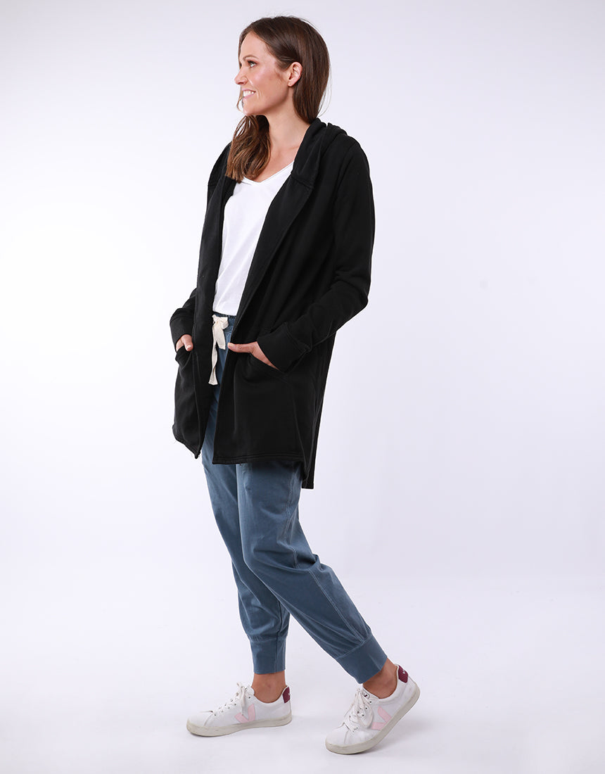 Composure Hooded Cardi - Black