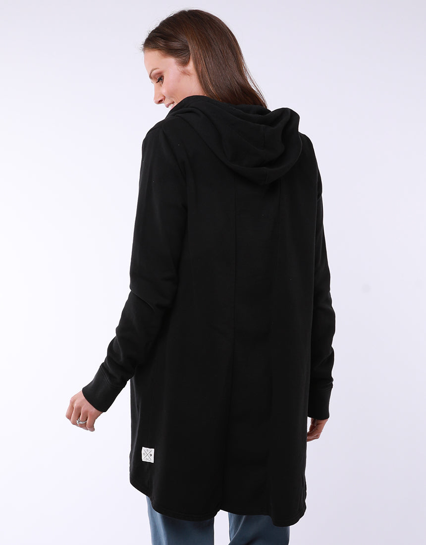 Composure Hooded Cardi - Black