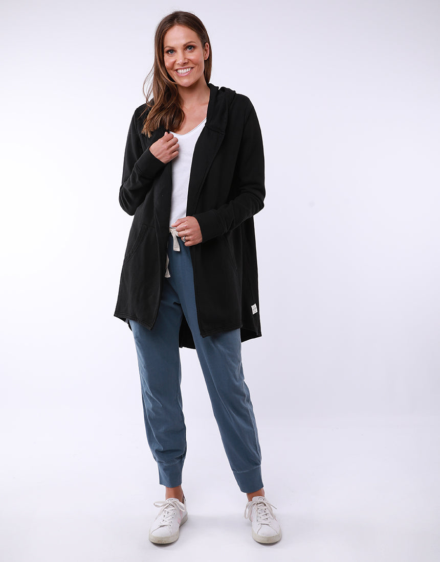 Composure Hooded Cardi - Black