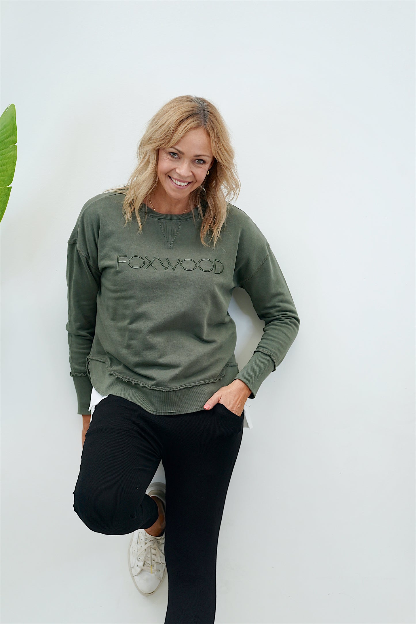 Simplified Crew- Washed Khaki