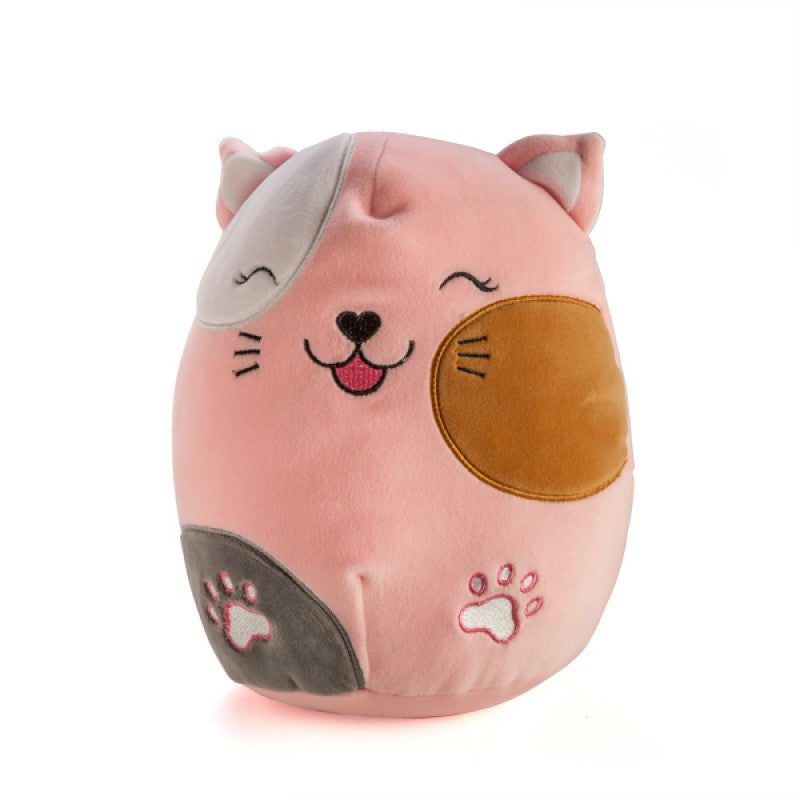 Large Soft Smooshos  Pal - Pink Cat