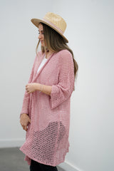 Eclipse Kimono - Pink