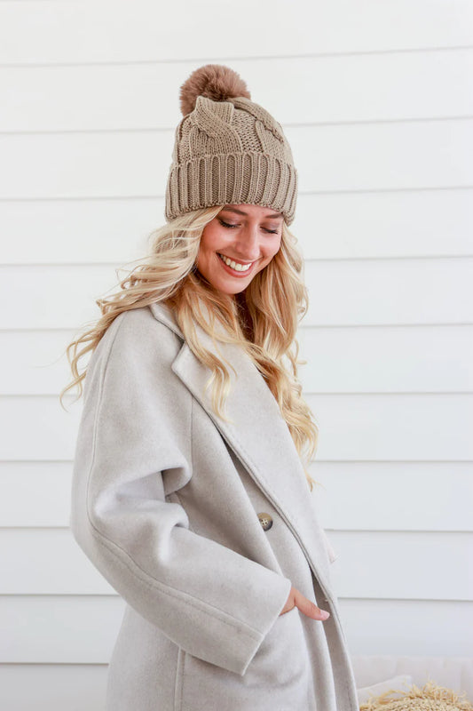 Mocha Beanie (BAXTER & ONLINE ONLY)