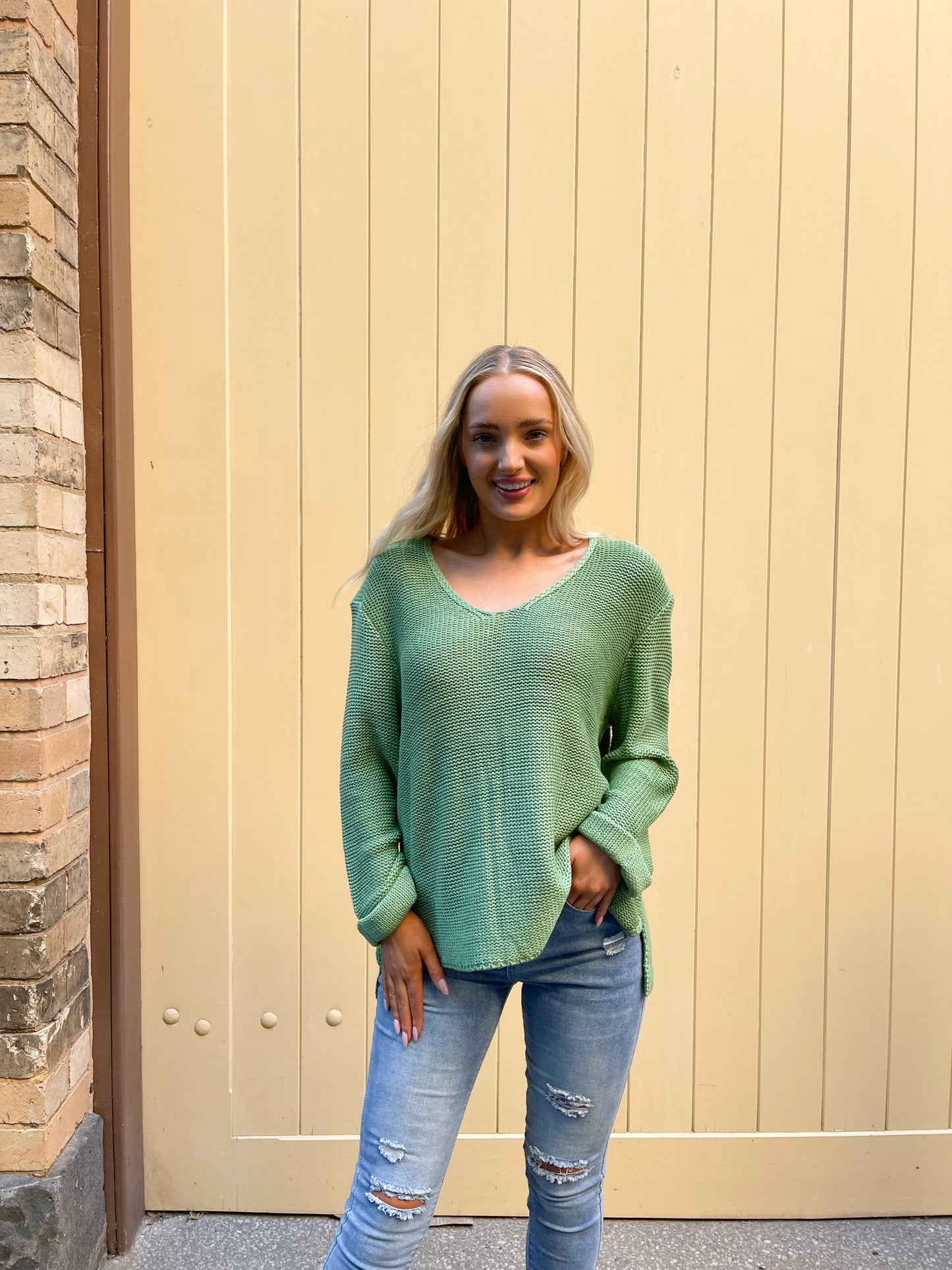 Cindy Knit - Green