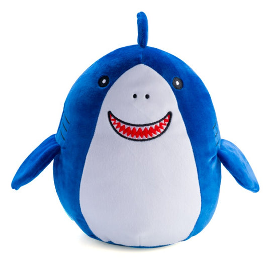 Large Soft Smooshos  Pal -  Blue Shark