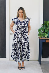 Acacia Dress - Navy Floral  (BAXTER & ONLINE ONLY!)