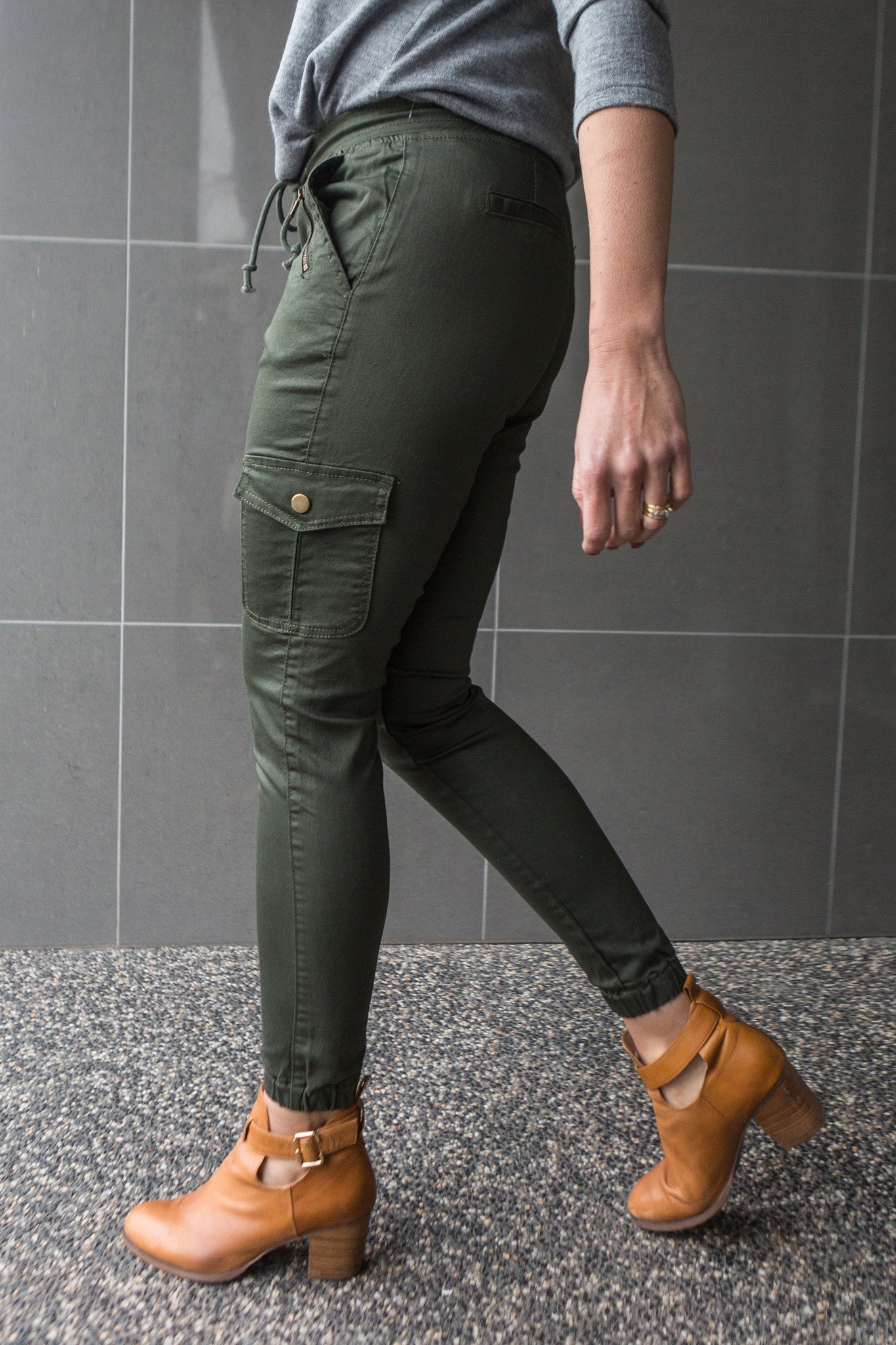 Billy Cargo Jean - Khaki