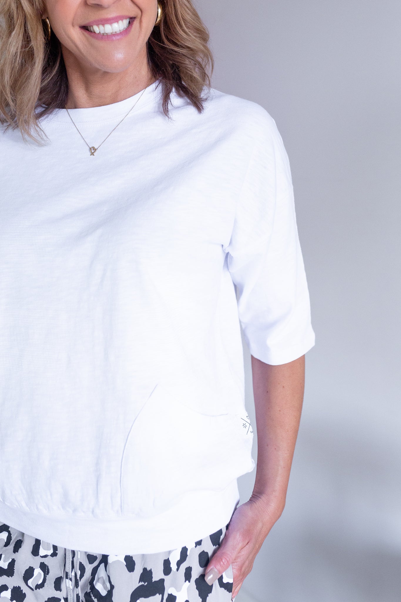 Mazie Sweat - White