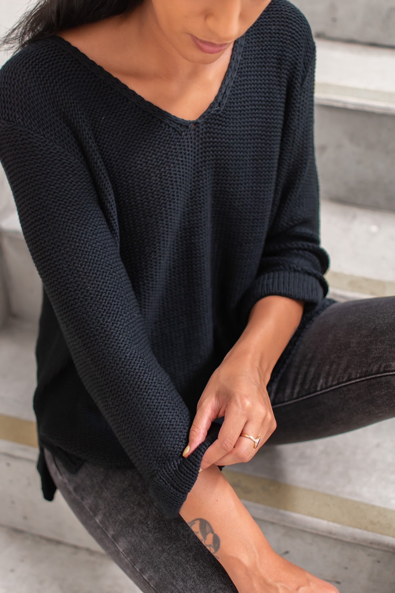 Cindy Knit - Black