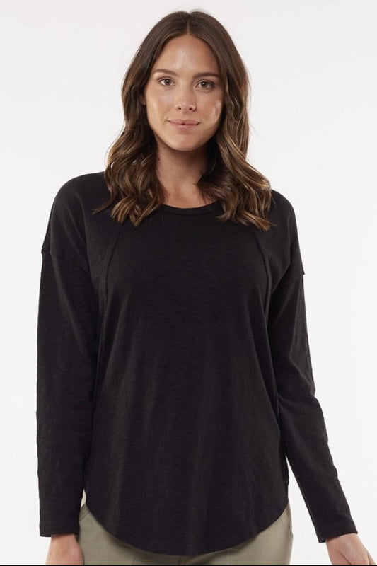 Mackenzie L/S Top - Black