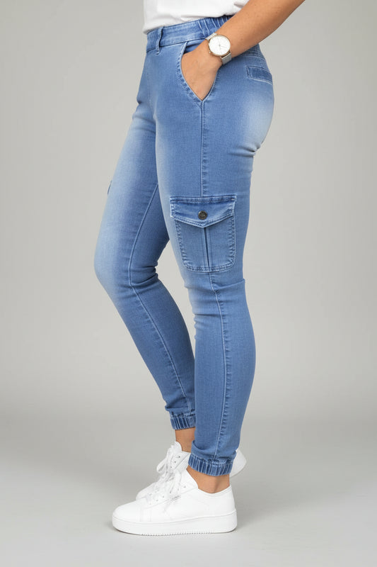Billy Cargo Jean - Indigo