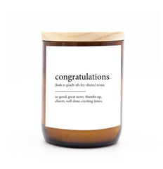 Commonfolk Candle - Congratulations