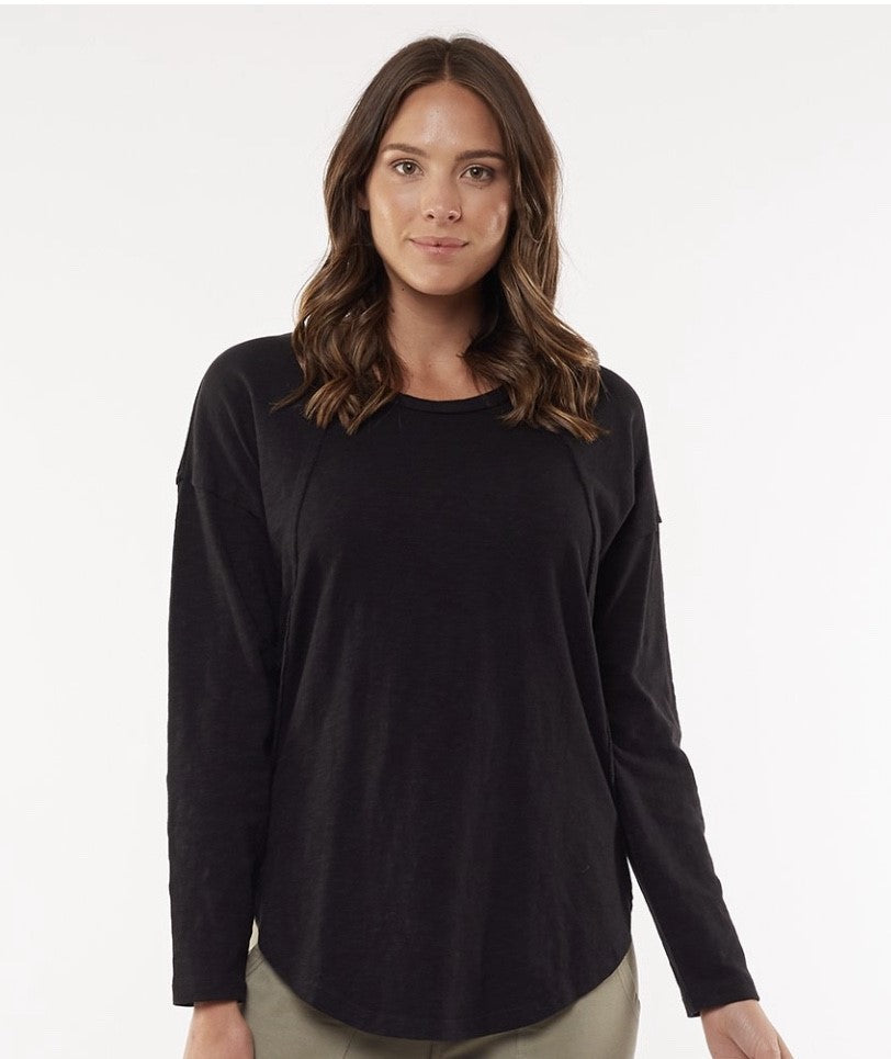 Mackenzie L/S Top - Black