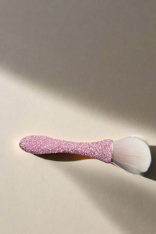 Crystal Bling - Small Pink Make-Up Brush