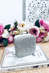 Crystal Silver Bling - Travel Jewellery Box